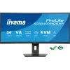 iiyama ProLite XCB3497WQSNP-B1 datora monitors 86,4 cm (34 colli) 3440 x 1440 pikseļi UltraWide Quad HD LED Melns