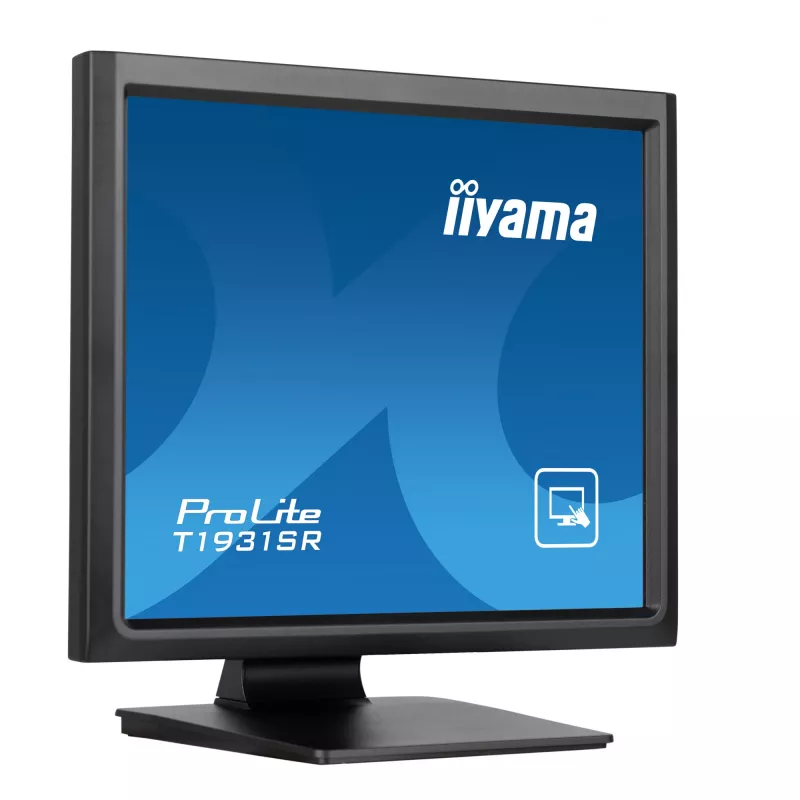 iiyama ProLite T1931SR-B1S datora monitors 48,3 cm (19 collu) 1280 x 1024 pikseļi SXGA LCD skārienekrāns Melns