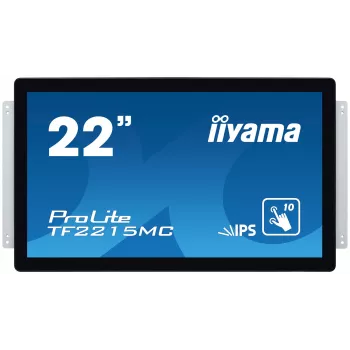 iiyama ProLite TF2215MC-B2 datora monitors 54,6 cm (21,5 collu) 1920 x 1080 pikseļi Full HD LED skārienekrāns Vairāku lietotāju Melns