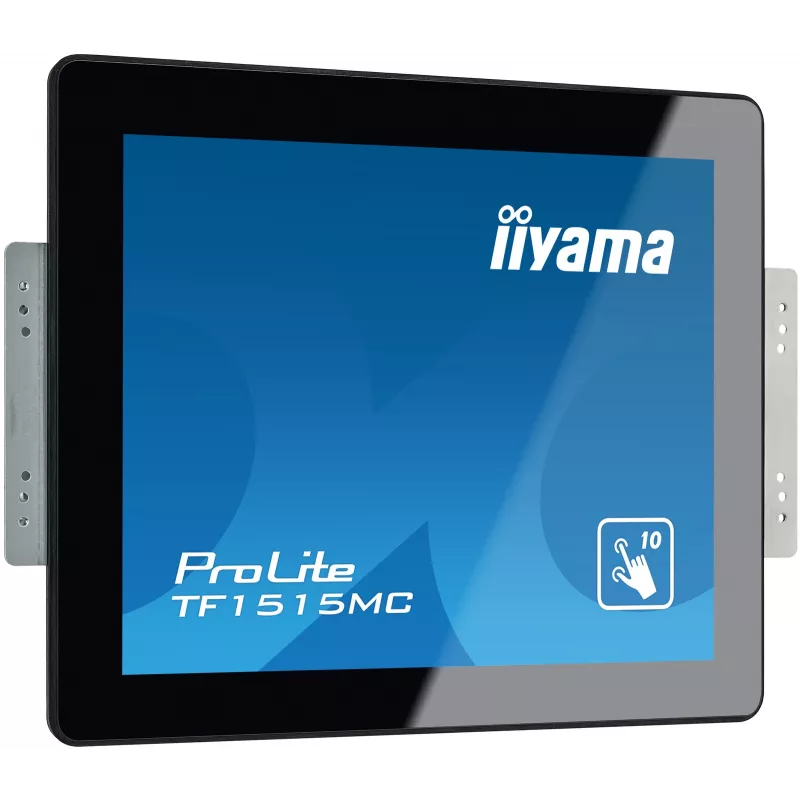 iiyama TF1515MC-B2 datora monitors 38,1 cm (15 collu) 1024 x 768 pikseļi XGA LED skārienekrāns Melns