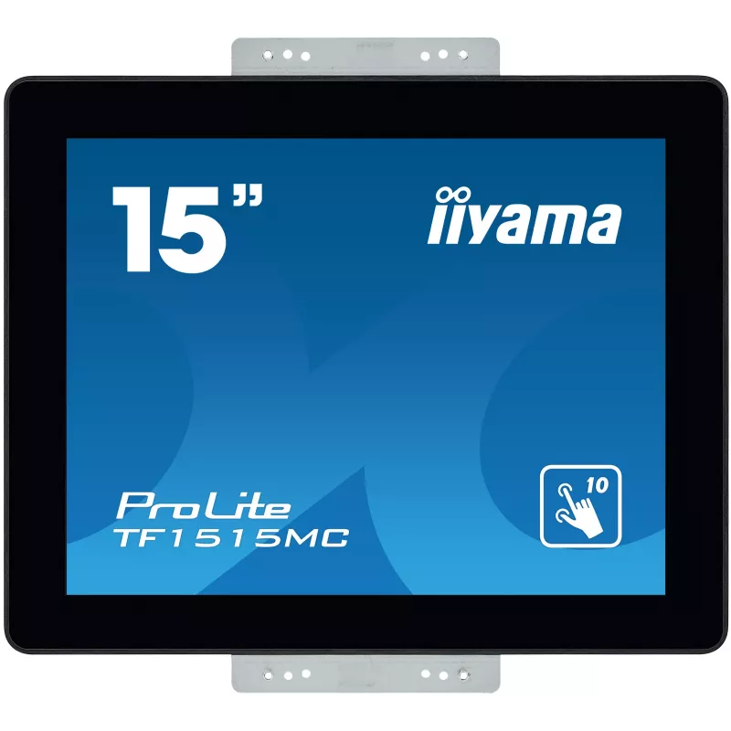 iiyama TF1515MC-B2 datora monitors 38,1 cm (15 collu) 1024 x 768 pikseļi XGA LED skārienekrāns Melns