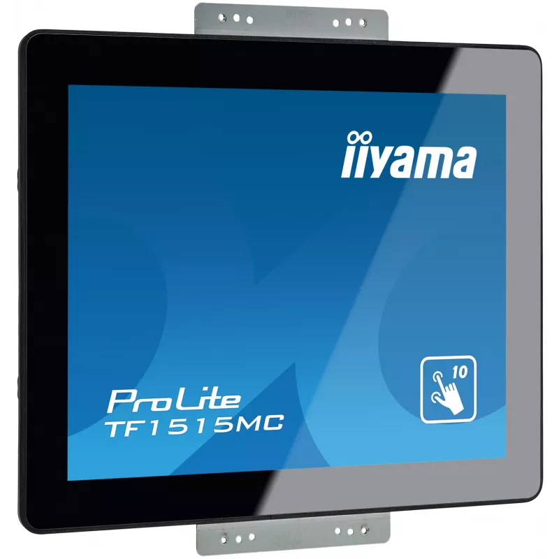 iiyama TF1515MC-B2 datora monitors 38,1 cm (15 collu) 1024 x 768 pikseļi XGA LED skārienekrāns Melns