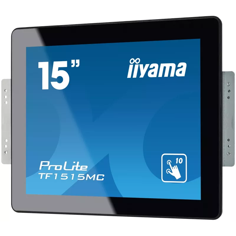 iiyama TF1515MC-B2 datora monitors 38,1 cm (15 collu) 1024 x 768 pikseļi XGA LED skārienekrāns Melns