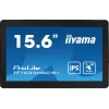 iiyama ProLite TF1633MSC-B1 datora monitors 39,6 cm (15,6 collu) 1920 x 1080 pikseļi Full HD Skārienekrāns Melns