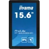 iiyama ProLite TF1633MSC-B1 datora monitors 39,6 cm (15,6 collu) 1920 x 1080 pikseļi Full HD Skārienekrāns Melns
