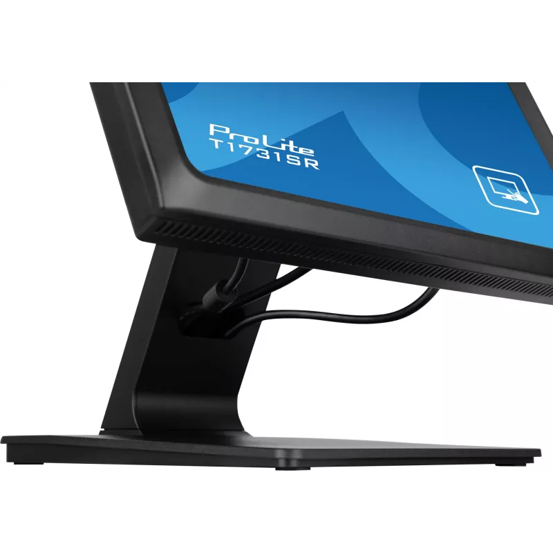 iiyama ProLite T1731SR-B1S datora monitors 43,2 cm (17 collu) 1280 x 1024 pikseļi SXGA LCD skārienekrāns Melns