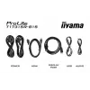 iiyama ProLite T1731SR-B1S datora monitors 43,2 cm (17 collu) 1280 x 1024 pikseļi SXGA LCD skārienekrāns Melns