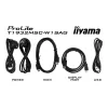 iiyama ProLite T1932MSC-W1SAG datora monitors 48.3 cm (19 collu) 1280 x 1024 pikseļi Full HD LED skārienekrāns Galda balts
