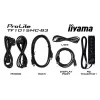 iiyama TF1015MC-B3 datora monitors 25,6 cm (10,1 collu) 1280 x 800 pikseļi HD LED skārienekrāns Melns