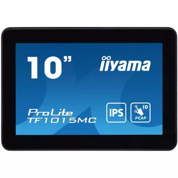 iiyama TF1015MC-B3 datora monitors 25,6 cm (10,1 collu) 1280 x 800 pikseļi HD LED skārienekrāns Melns