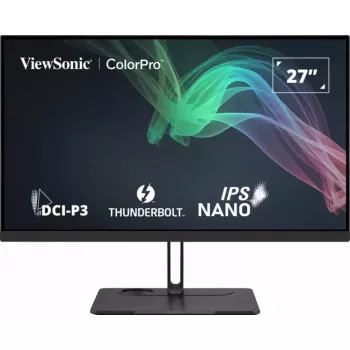 Viewsonic VP Series VP2776T-4K datora monitors 68,6 cm (27 colli) 3840 x 2160 pikseļi 4K Ultra HD LED Melns