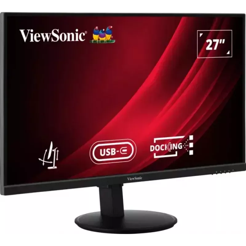Viewsonic VG Series VG2709U-2K datora monitors 68.6 cm (27 colli) 2560 x 1440 pikseļi Quad HD LED Melns