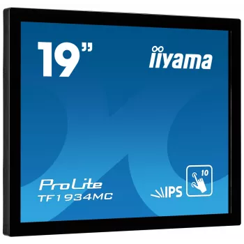 iiyama ProLite TF1934MC-B7X datora monitors 48,3 cm (19 collu) 1280 x 1024 pikseļi SXGA LED Skārienekrāns Melns