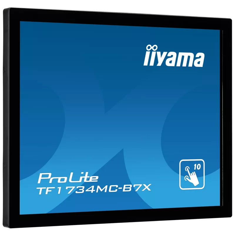 iiyama TF1734MC-B7X datora monitors 43,2 cm (17 colli) 1280 x 1024 pikseļi SXGA LED skārienekrāns Melns