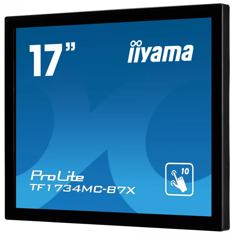 iiyama TF1734MC-B7X datora monitors 43,2 cm (17 colli) 1280 x 1024 pikseļi SXGA LED skārienekrāns Melns