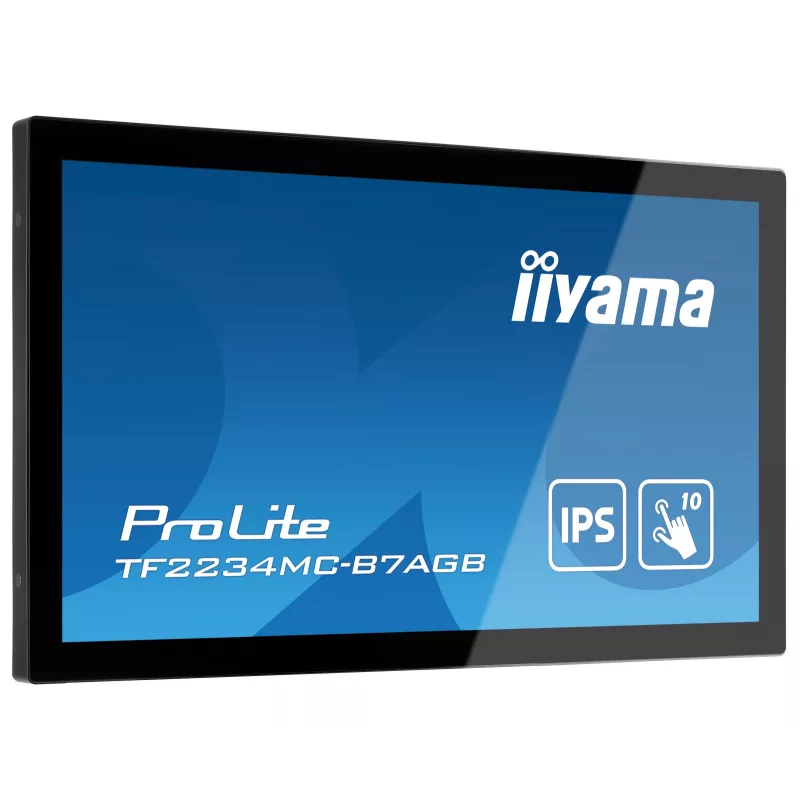 iiyama ProLite TF2234MC-B7AGB datora monitors 54.6 cm (21.5 collu) 1920 x 1080 pikseļi Full HD LED skārienekrāns Vairāku lietotāju Melns