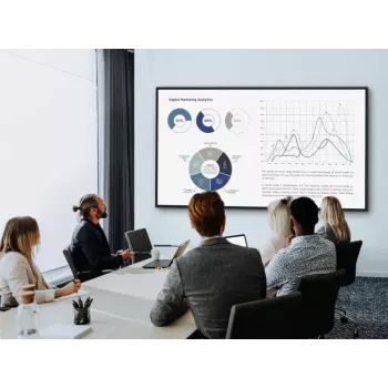 Viewsonic CDE7530 Signage Display 190.5 cm (75 collas) Wi-Fi 450 cd/m² 4K Ultra HD Melns Iebūvēts procesors Android 11