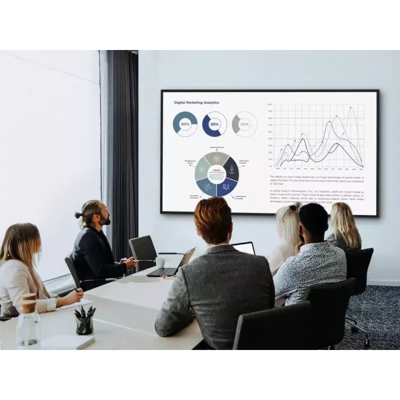 Viewsonic CDE7530 Signage Display 190.5 cm (75 collas) Wi-Fi 450 cd/m² 4K Ultra HD Melns Iebūvēts procesors Android 11