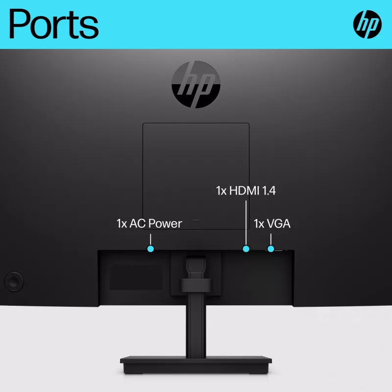 Monitors HP P24v G5 23.8 collu Full HD LCD 1920x1080