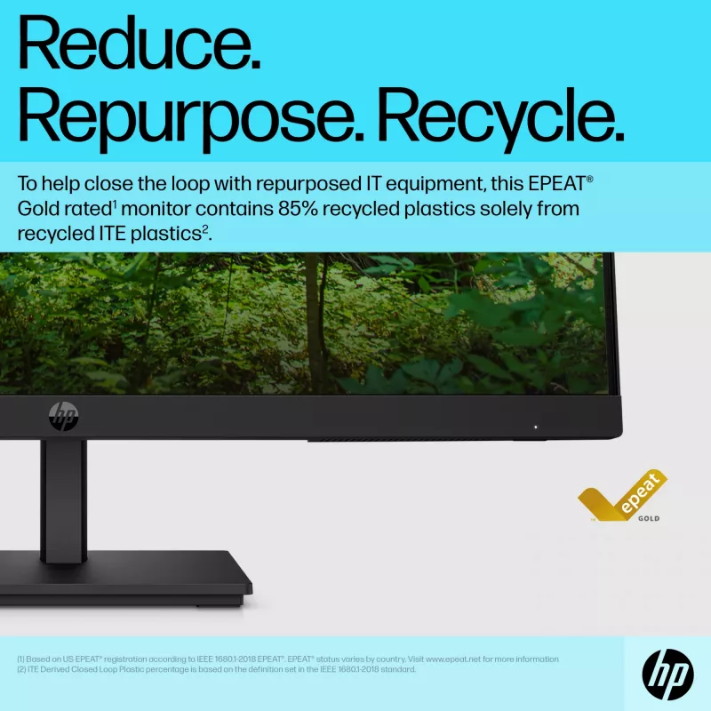 Monitors HP P24v G5 23.8 collu Full HD LCD 1920x1080