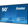 iiyama LH5041UHS-B2AG Signage Display Digitālās izkārtnes plakanais panelis 127 cm (50 collas) LCD 500 cd/m² 4K Ultra HD Melns 24/7