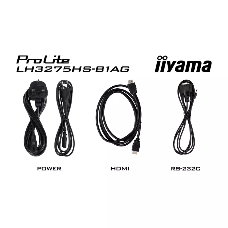 Digitālās izkārtnes plakanais panelis iiyama LH3275HS-B1AG 32 collu LCD Full HD 1920 x 1080