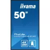 Digitālās izkārtnes plakanais panelis iiyama LH5075UHS-B1AG 49,5 collu LCD 4K Ultra HD 3840 x 2160