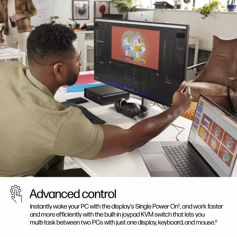 HP Series 7 Pro 31,5 collu 4K Thunderbolt 4 monitors — 732pk