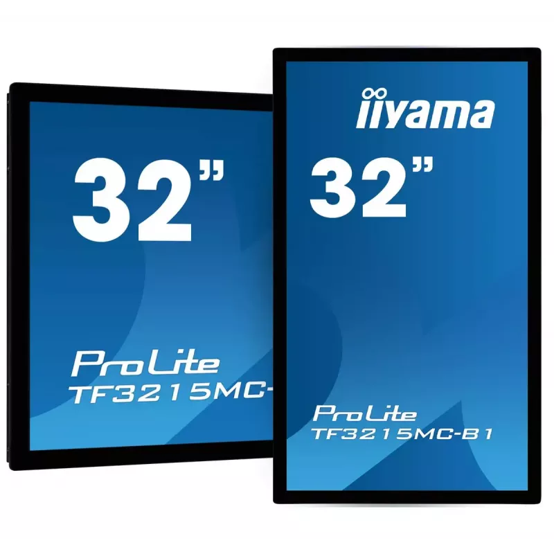 iiyama ProLite TF3215MC-B2 datora monitors 80 cm (31,5 collas) 1920 x 1080 pikseļi Full HD LED skārienekrāns Kiosks Melns