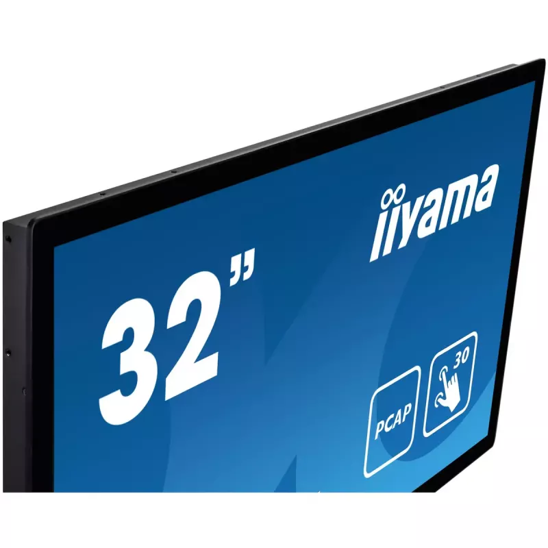 iiyama ProLite TF3215MC-B2 datora monitors 80 cm (31,5 collas) 1920 x 1080 pikseļi Full HD LED skārienekrāns Kiosks Melns
