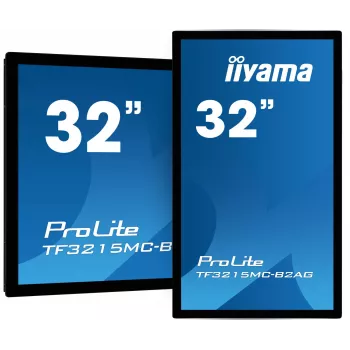 iiyama ProLite TF3215MC-B2AG datora monitors 80 cm (31,5 collas) 1920 x 1080 pikseļi Full HD LED Skārienjūtīgs Kiosks Melns