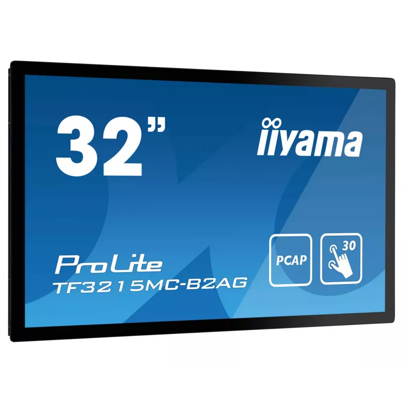iiyama ProLite TF3215MC-B2AG datora monitors 80 cm (31,5 collas) 1920 x 1080 pikseļi Full HD LED Skārienjūtīgs Kiosks Melns