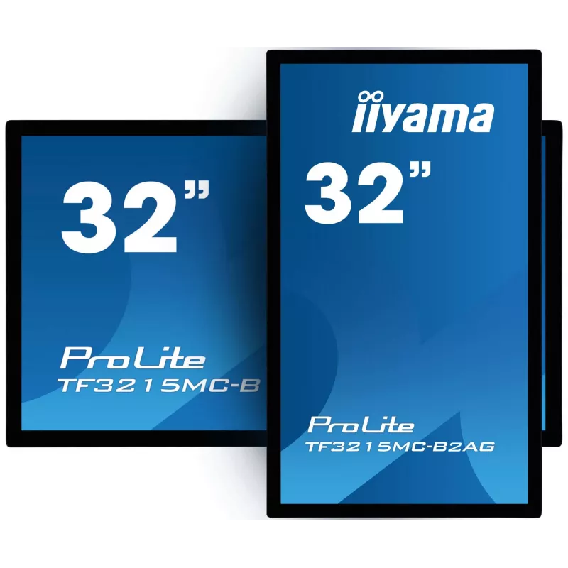 iiyama ProLite TF3215MC-B2AG datora monitors 80 cm (31,5 collas) 1920 x 1080 pikseļi Full HD LED Skārienjūtīgs Kiosks Melns