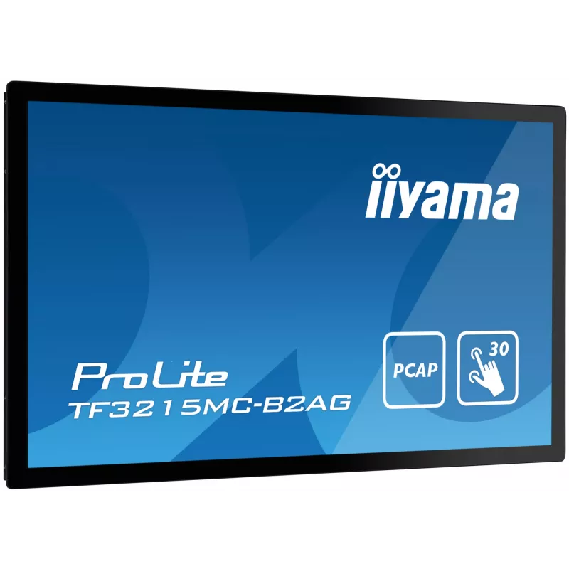 iiyama ProLite TF3215MC-B2AG datora monitors 80 cm (31,5 collas) 1920 x 1080 pikseļi Full HD LED Skārienjūtīgs Kiosks Melns
