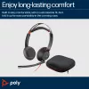 HP Poly Blackwire 5220 Stereo USB-C austiņas + 3,5 mm spraudnis + USB-C/A adapteris