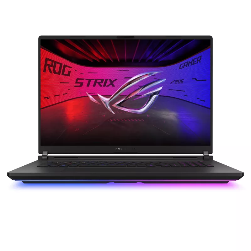 ASUS ROG Strix SCAR 18 G835LX-SA008W Intel Core Ultra 9 275HX klēpjdators 45,7 cm (18 collu) WQXGA 64 GB DDR5-SDRAM 2 TB SSD NVIDIA GeForce RTX 5090 Wi-Fi 7 (802.11be) Windows 11 Home melns