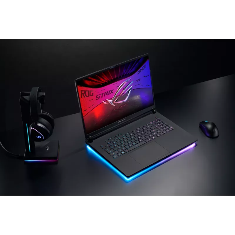 ASUS ROG Strix SCAR 18 G835LX-SA030W Intel Core Ultra 9 275HX klēpjdators 45,7 cm (18 collu) WQXGA 64 GB DDR5-SDRAM 1 TB SSD NVIDIA GeForce RTX 5090 Wi-Fi 7 (802.11be) Windows 11 Home melns