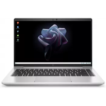 HP Elite mt645 G7 mobilais tievais klients, AMD Ryzen 3 5425U 2,7 GHz, 35,6 cm (14 collu) Full HD IPS, 8 GB DDR4-SDRAM, 256 GB SSD NVMe, AMD Radeon Graphics, Wi-Fi 6 (802.11ax), HP ThinPro OS, sudraba