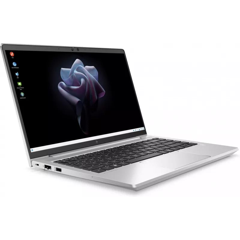 HP Elite mt645 G7 AMD Ryzen™ 3 5425U Mobilais plānais klients 35,6 cm (14 collas) Full HD 8 GB DDR4-SDRAM 256 GB SSD Wi-Fi 6 (802.11ax) HP ThinPro OS Sudraba