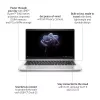 HP Elite mt645 G7 AMD Ryzen™ 3 5425U Mobilais plānais klients 35,6 cm (14 collas) Full HD 8 GB DDR4-SDRAM 256 GB SSD Wi-Fi 6 (802.11ax) HP ThinPro OS Sudraba