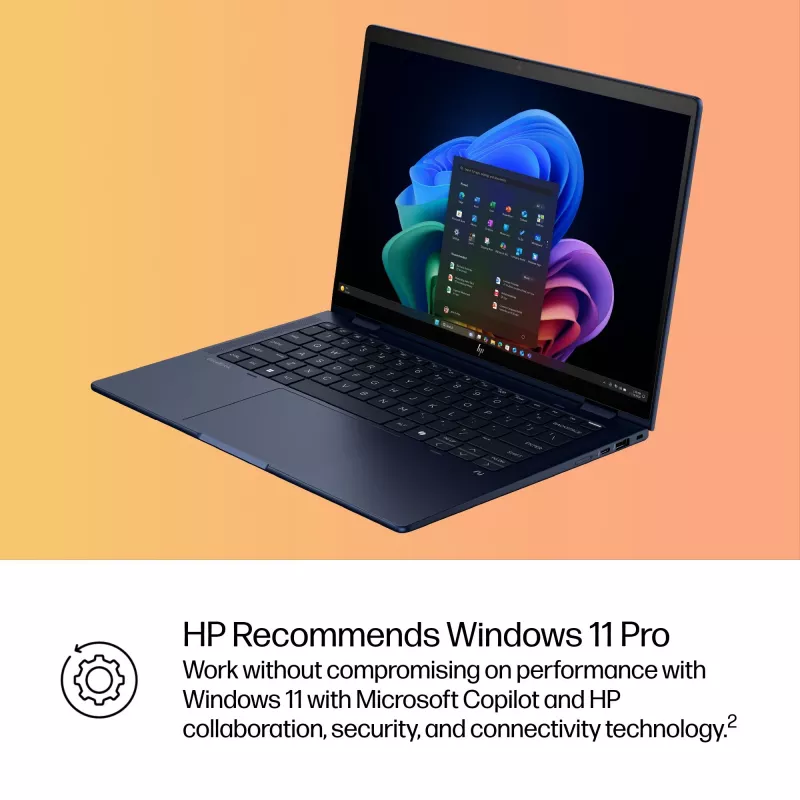 Hibrīdklēpjdators HP EliteBook X Flip G1i 14 collu Intel Core Ultra 7 1TB SSD
