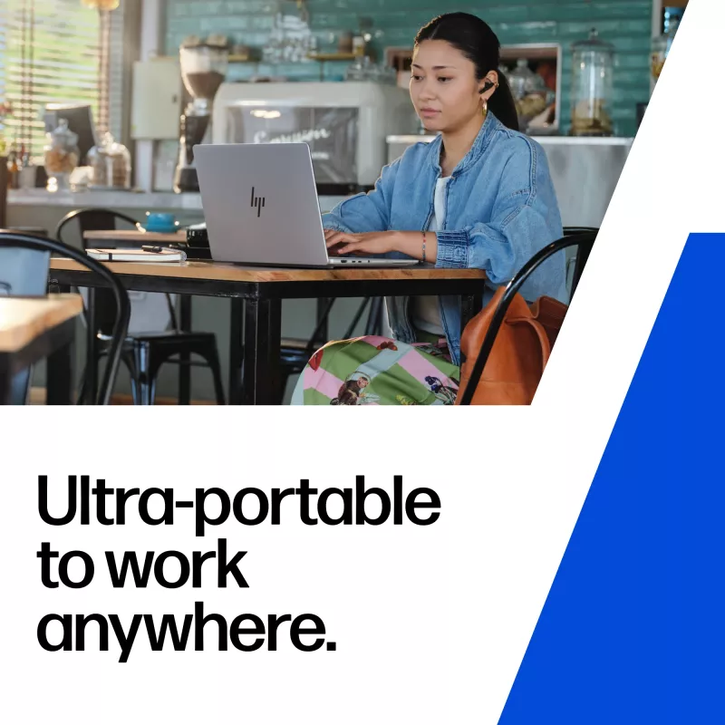HP ZBook Ultra G1a Copilot+ PC AMD Ryzen AI Max PRO 390 35,6 cm (14 collas) WUXGA 32 GB LPDDR5x-SDRAM Wi-Fi 7 (802.11be) Windows 11 Pro AI Workstation, AI PC Sudrabs