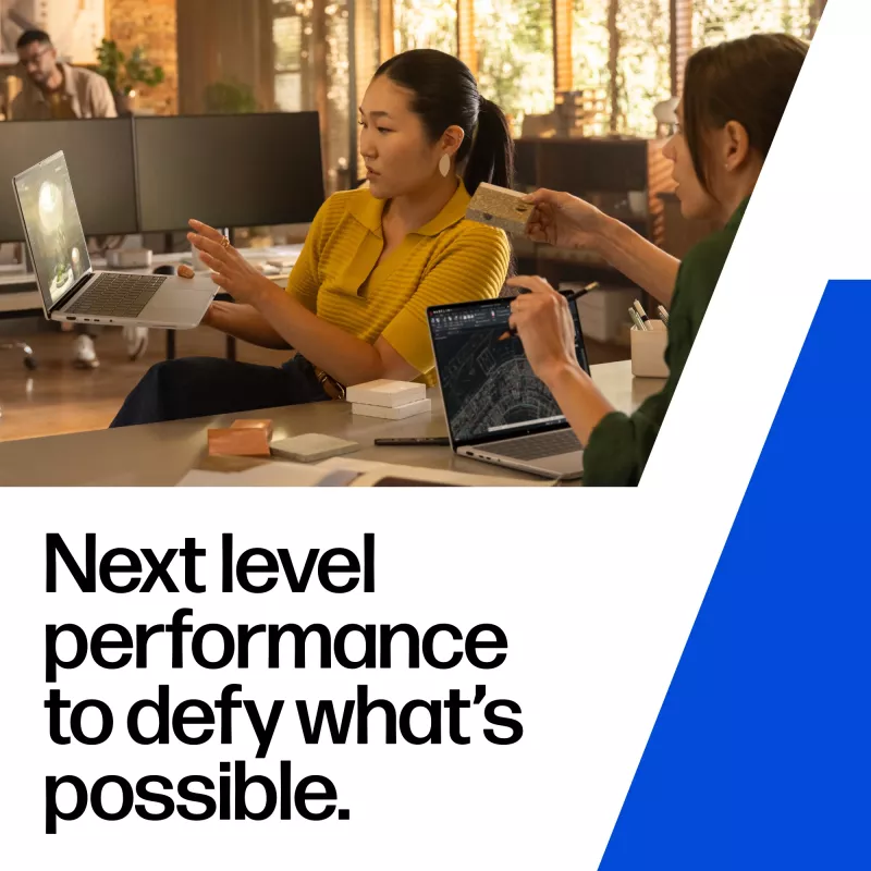 HP ZBook Ultra G1a Copilot+ PC AMD Ryzen AI Max PRO 390 35,6 cm (14 collas) WUXGA 32 GB LPDDR5x-SDRAM Wi-Fi 7 (802.11be) Windows 11 Pro AI Workstation, AI PC Sudrabs