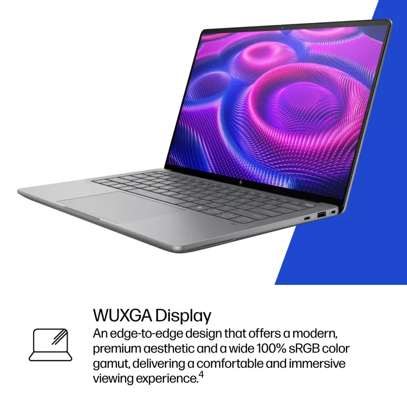HP ZBook Ultra G1a Copilot+ PC AMD Ryzen AI Max PRO 390 35,6 cm (14 collas) WUXGA 32 GB LPDDR5x-SDRAM Wi-Fi 7 (802.11be) Windows 11 Pro AI Workstation, AI PC Sudrabs