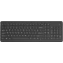 HP 225 bezvadu tastatūra, pilna izmēra, bezvadu RF, universāla, melna 805T1AA#ABD
