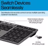 HP 725 Multi-Device bezvadu uzlādējama tastatūra un pele komplektā, pilna izmēra bezvadu Bluetooth šķērveida slēdzis