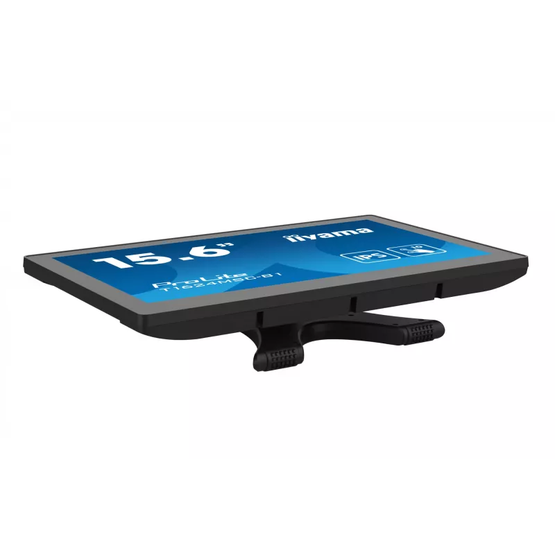 iiyama T1624MSC-B1 datora monitors 39,6 cm (15,6 collas) 1920 x 1080 pikseļi Full HD LED skārienekrāns Melns