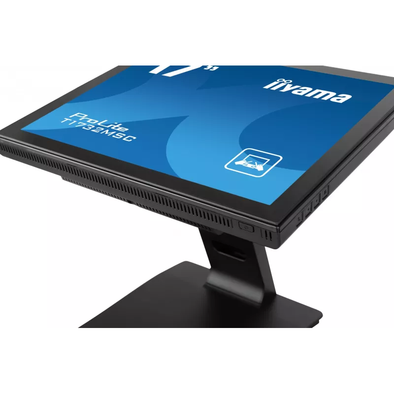 iiyama ProLite datora monitors 43,2 cm (17 colli) 1280 x 1024 pikseļi LED skārienekrāns Galds Melns