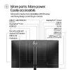 HP Series 5 Pro 23.8 collu FHD USB-C konferences monitors - 524pm