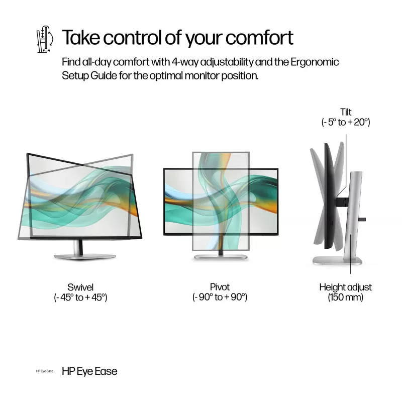 HP Series 5 Pro 27 collu QHD USB-C monitors LCD 2560 x 1440